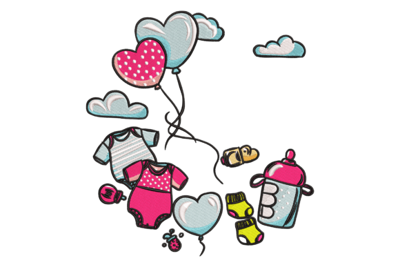 Baby Shower Bliss Embroidery Review