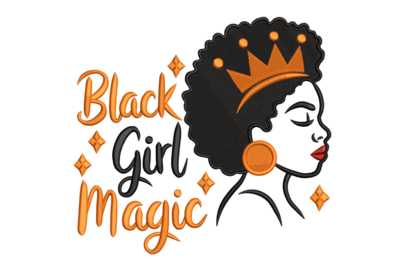 Black Girl Magic – Empowering Afro Crown