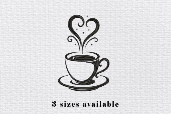 Coffee Cup Heart Review for Seasonal Stitching
