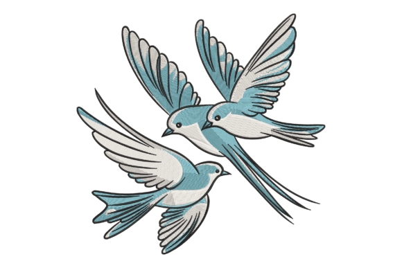Flying Birds Embroidery Review