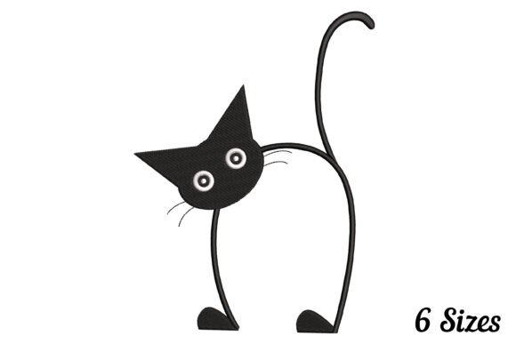 Funny Black Cat Embroidery Review