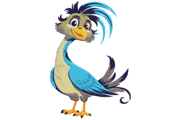 Playful Cartoon Bird Embroidery Review
