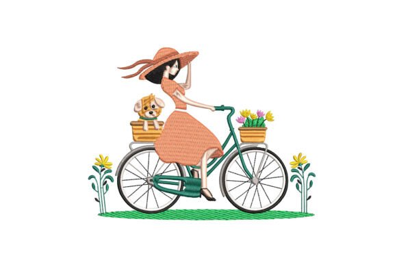 Woman Riding Bike: A Seasonal Design Review